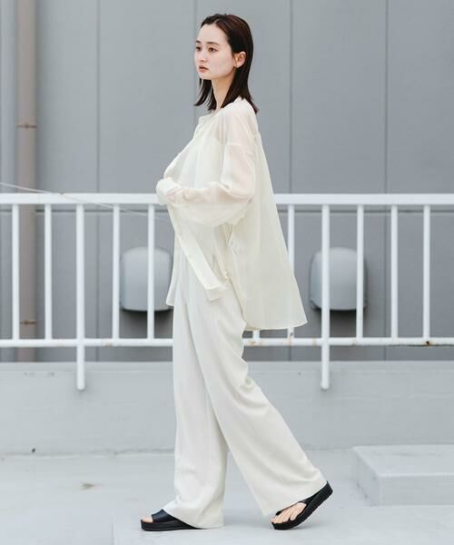 SENSE OF PLACE by URBAN RESEARCH / センスオブプレイス バイ アーバンリサーチ シャツ・ブラウス | バンドカラーシャンブレーシアーシャツ | 詳細21