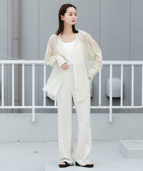 SENSE OF PLACE by URBAN RESEARCH / センスオブプレイス バイ アーバンリサーチ シャツ・ブラウス | バンドカラーシャンブレーシアーシャツ | 詳細22