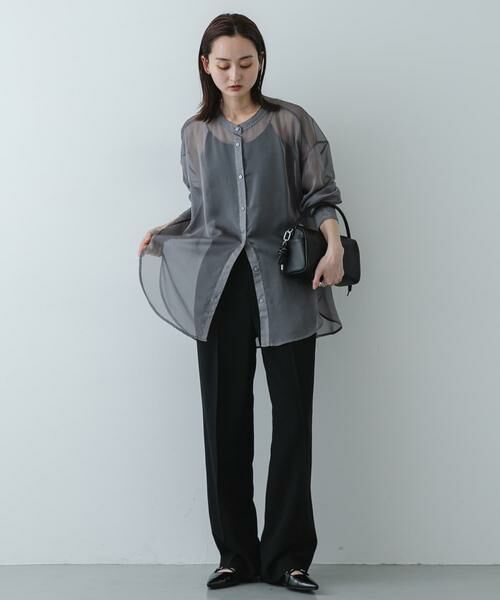 SENSE OF PLACE by URBAN RESEARCH / センスオブプレイス バイ アーバンリサーチ シャツ・ブラウス | バンドカラーシャンブレーシアーシャツ | 詳細28