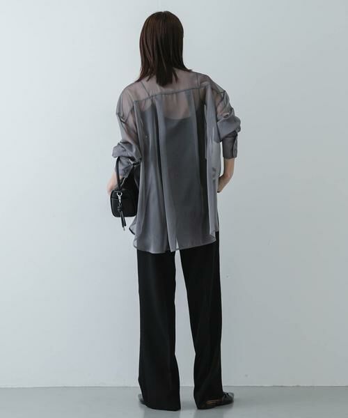 SENSE OF PLACE by URBAN RESEARCH / センスオブプレイス バイ アーバンリサーチ シャツ・ブラウス | バンドカラーシャンブレーシアーシャツ | 詳細30