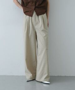 SENSE OF PLACE by URBAN RESEARCH / センスオブプレイス バイ アーバンリサーチ その他パンツ | チェックイージーパンツ