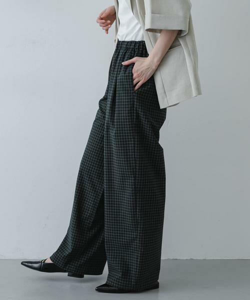 SENSE OF PLACE by URBAN RESEARCH / センスオブプレイス バイ アーバンリサーチ その他パンツ | チェックイージーパンツ | 詳細2