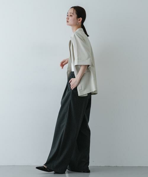 SENSE OF PLACE by URBAN RESEARCH / センスオブプレイス バイ アーバンリサーチ その他パンツ | チェックイージーパンツ | 詳細5