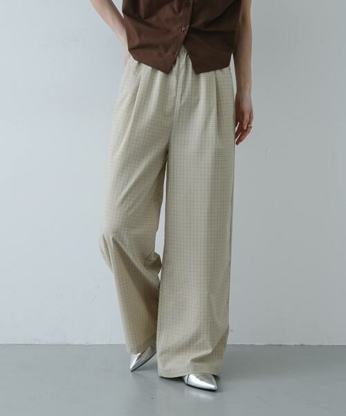 SENSE OF PLACE by URBAN RESEARCH / センスオブプレイス バイ アーバンリサーチ その他パンツ | チェックイージーパンツ | 詳細12