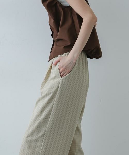 SENSE OF PLACE by URBAN RESEARCH / センスオブプレイス バイ アーバンリサーチ その他パンツ | チェックイージーパンツ | 詳細15