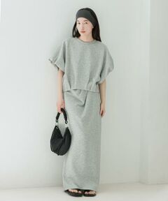 『撥水』SKINProof 撥水ドレープスカート