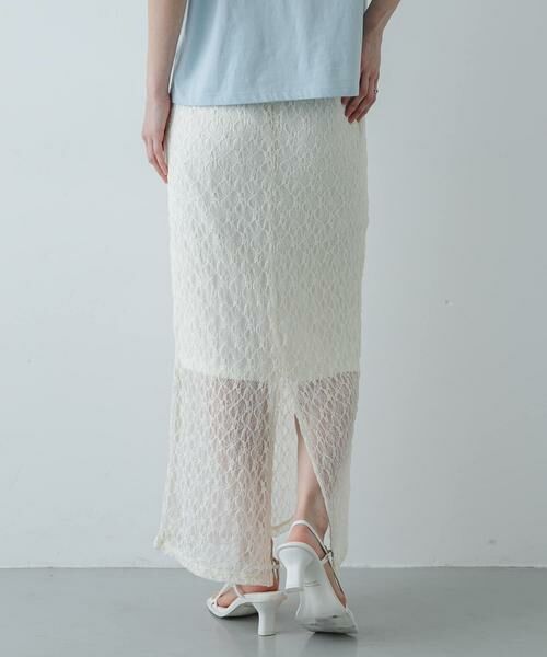 SENSE OF PLACE by URBAN RESEARCH / センスオブプレイス バイ アーバンリサーチ スカート | レースナロースカート | 詳細5