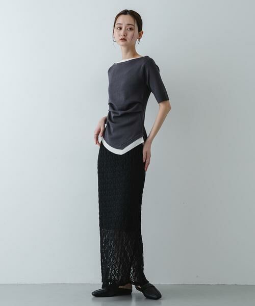 SENSE OF PLACE by URBAN RESEARCH / センスオブプレイス バイ アーバンリサーチ スカート | レースナロースカート | 詳細15