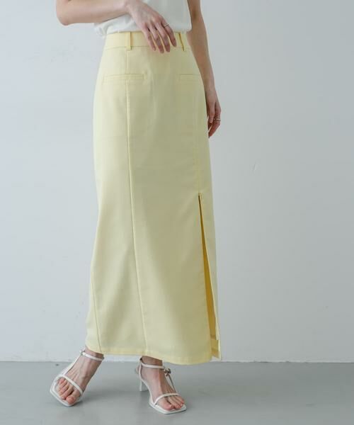 SENSE OF PLACE by URBAN RESEARCH / センスオブプレイス バイ アーバンリサーチ スカート | ジップスリットアイラインスカート | 詳細2