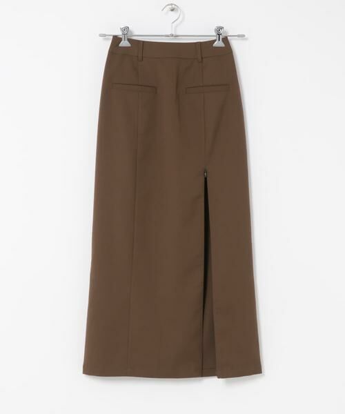 SENSE OF PLACE by URBAN RESEARCH / センスオブプレイス バイ アーバンリサーチ スカート | ジップスリットアイラインスカート | 詳細10