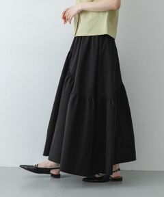 SENSE OF PLACE by URBAN RESEARCH / センスオブプレイス バイ アーバンリサーチ ロング・マキシ丈スカート | アシメキリカエギャザースカート