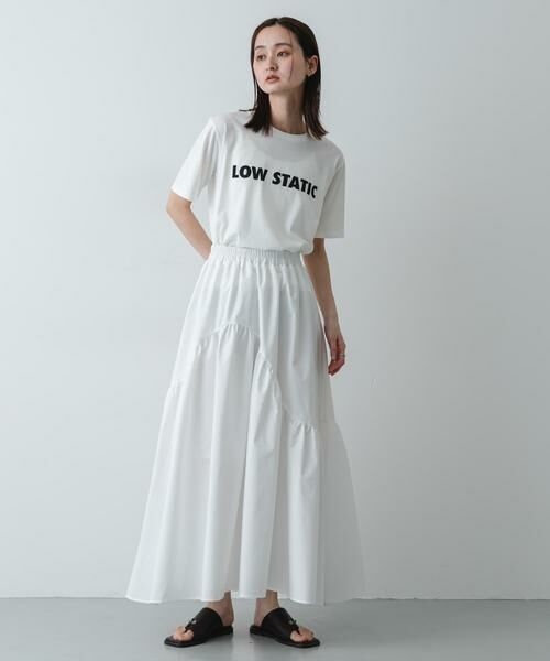 SENSE OF PLACE by URBAN RESEARCH / センスオブプレイス バイ アーバンリサーチ ロング・マキシ丈スカート | アシメキリカエギャザースカート | 詳細4