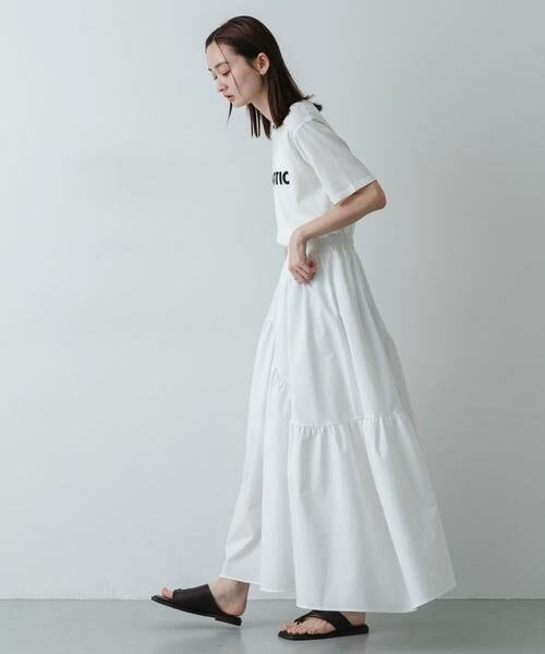 SENSE OF PLACE by URBAN RESEARCH / センスオブプレイス バイ アーバンリサーチ ロング・マキシ丈スカート | アシメキリカエギャザースカート | 詳細5