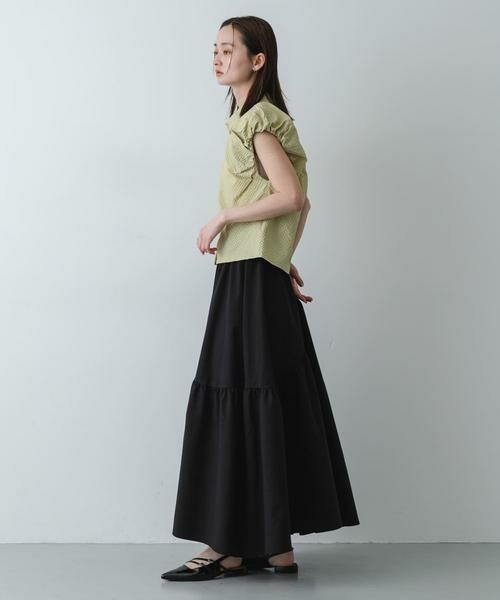 SENSE OF PLACE by URBAN RESEARCH / センスオブプレイス バイ アーバンリサーチ ロング・マキシ丈スカート | アシメキリカエギャザースカート | 詳細13