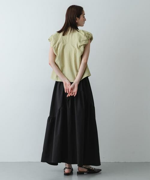 SENSE OF PLACE by URBAN RESEARCH / センスオブプレイス バイ アーバンリサーチ ロング・マキシ丈スカート | アシメキリカエギャザースカート | 詳細14