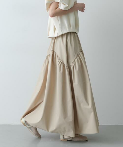 SENSE OF PLACE by URBAN RESEARCH / センスオブプレイス バイ アーバンリサーチ ロング・マキシ丈スカート | アシメキリカエギャザースカート | 詳細19