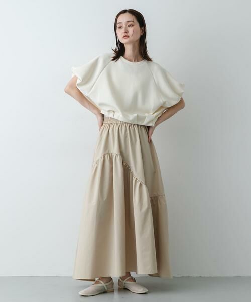 SENSE OF PLACE by URBAN RESEARCH / センスオブプレイス バイ アーバンリサーチ ロング・マキシ丈スカート | アシメキリカエギャザースカート | 詳細20