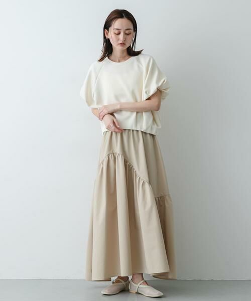 SENSE OF PLACE by URBAN RESEARCH / センスオブプレイス バイ アーバンリサーチ ロング・マキシ丈スカート | アシメキリカエギャザースカート | 詳細21