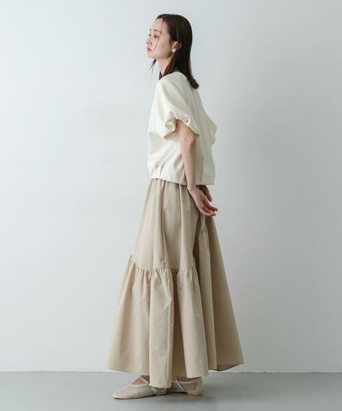 SENSE OF PLACE by URBAN RESEARCH / センスオブプレイス バイ アーバンリサーチ ロング・マキシ丈スカート | アシメキリカエギャザースカート | 詳細22