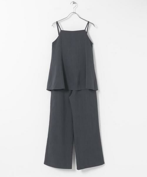 SENSE OF PLACE by URBAN RESEARCH / センスオブプレイス バイ アーバンリサーチ サロペット・オールインワン | フレアキャミドッキングオールインワン | 詳細1