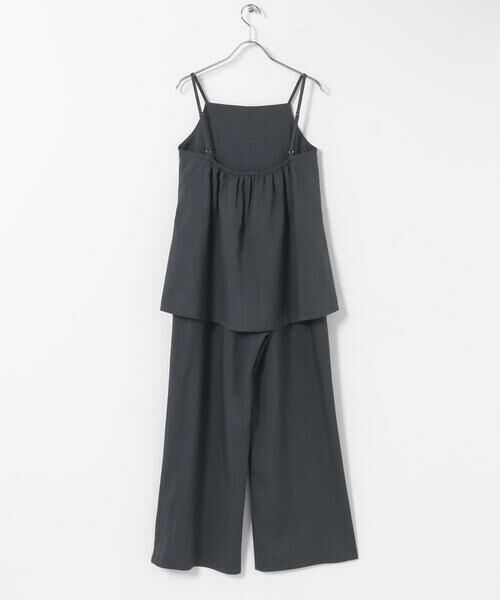 SENSE OF PLACE by URBAN RESEARCH / センスオブプレイス バイ アーバンリサーチ サロペット・オールインワン | フレアキャミドッキングオールインワン | 詳細3