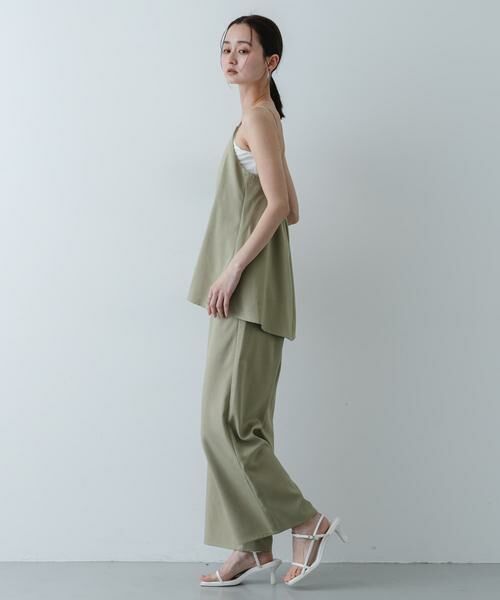 SENSE OF PLACE by URBAN RESEARCH / センスオブプレイス バイ アーバンリサーチ サロペット・オールインワン | フレアキャミドッキングオールインワン | 詳細12