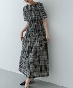 SENSE OF PLACE by URBAN RESEARCH / センスオブプレイス バイ アーバンリサーチ ワンピース | チェックシャーリングワンピース