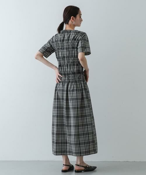 SENSE OF PLACE by URBAN RESEARCH / センスオブプレイス バイ アーバンリサーチ ワンピース | チェックシャーリングワンピース | 詳細6