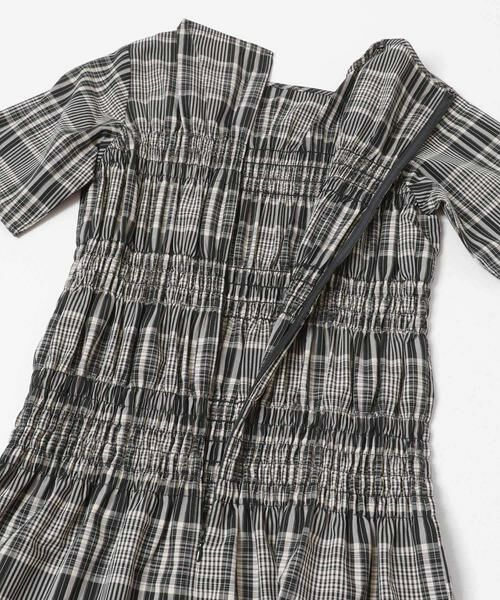 SENSE OF PLACE by URBAN RESEARCH / センスオブプレイス バイ アーバンリサーチ ワンピース | チェックシャーリングワンピース | 詳細9