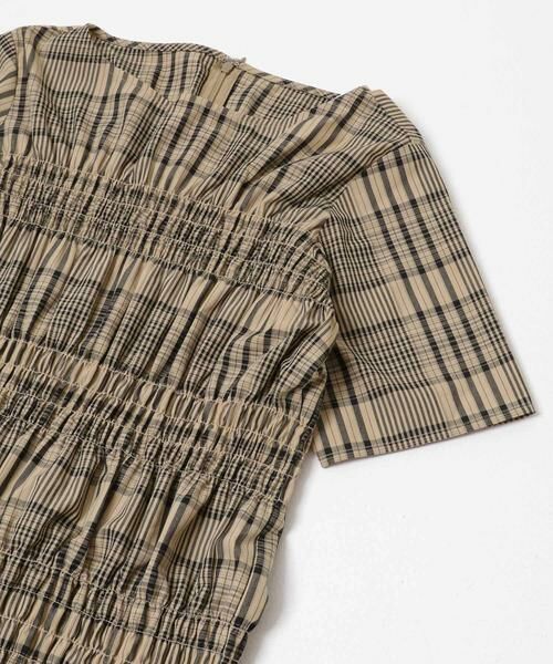 SENSE OF PLACE by URBAN RESEARCH / センスオブプレイス バイ アーバンリサーチ ワンピース | チェックシャーリングワンピース | 詳細13