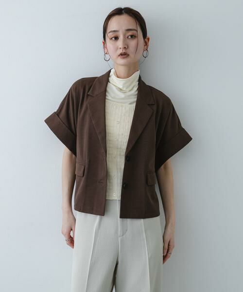 SENSE OF PLACE by URBAN RESEARCH / センスオブプレイス バイ アーバンリサーチ その他アウター | ミラノクロップドジャケット | 詳細2