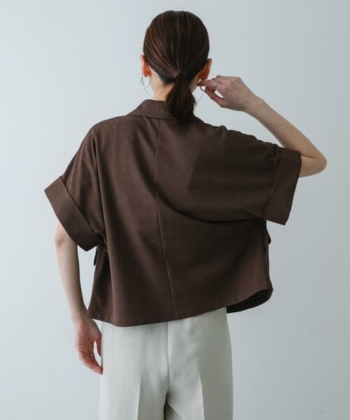 SENSE OF PLACE by URBAN RESEARCH / センスオブプレイス バイ アーバンリサーチ その他アウター | ミラノクロップドジャケット | 詳細3