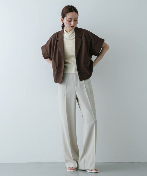 SENSE OF PLACE by URBAN RESEARCH / センスオブプレイス バイ アーバンリサーチ その他アウター | ミラノクロップドジャケット | 詳細4