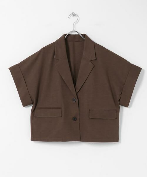 SENSE OF PLACE by URBAN RESEARCH / センスオブプレイス バイ アーバンリサーチ その他アウター | ミラノクロップドジャケット | 詳細6