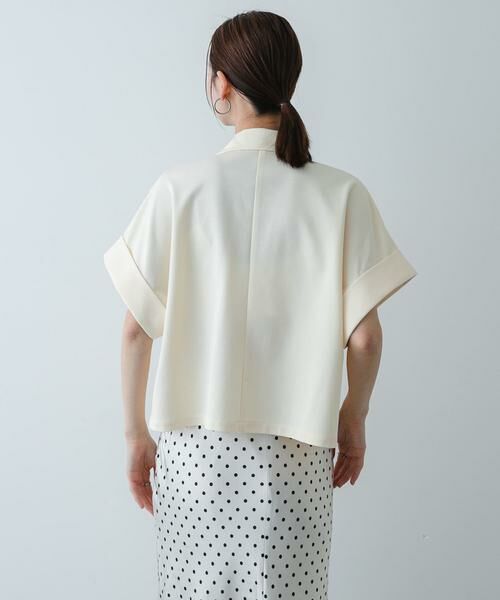 SENSE OF PLACE by URBAN RESEARCH / センスオブプレイス バイ アーバンリサーチ その他アウター | ミラノクロップドジャケット | 詳細13