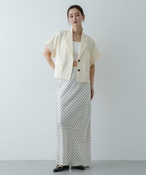 SENSE OF PLACE by URBAN RESEARCH / センスオブプレイス バイ アーバンリサーチ その他アウター | ミラノクロップドジャケット | 詳細14