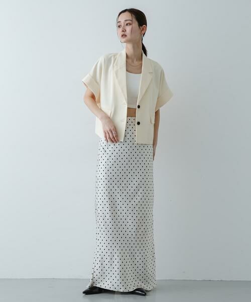 SENSE OF PLACE by URBAN RESEARCH / センスオブプレイス バイ アーバンリサーチ その他アウター | ミラノクロップドジャケット | 詳細15