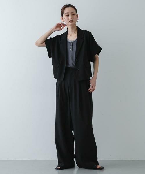 SENSE OF PLACE by URBAN RESEARCH / センスオブプレイス バイ アーバンリサーチ その他アウター | ミラノクロップドジャケット | 詳細22