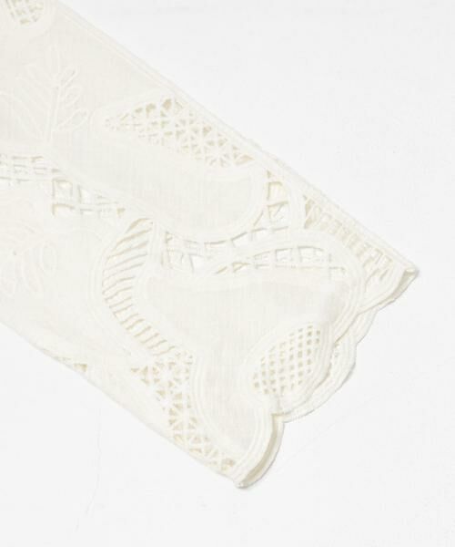 SENSE OF PLACE by URBAN RESEARCH / センスオブプレイス バイ アーバンリサーチ ノーカラージャケット | ノーカラーレースジャケット | 詳細8