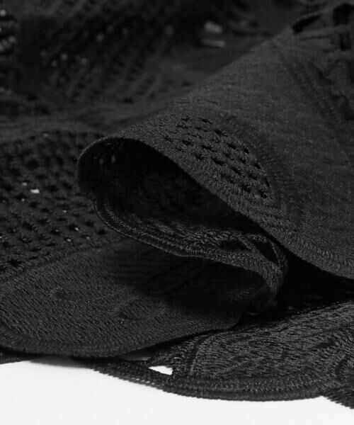 SENSE OF PLACE by URBAN RESEARCH / センスオブプレイス バイ アーバンリサーチ ノーカラージャケット | ノーカラーレースジャケット | 詳細15