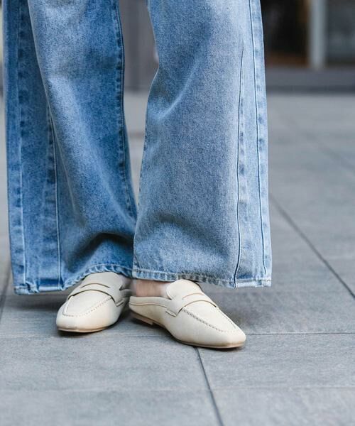 SENSE OF PLACE by URBAN RESEARCH / センスオブプレイス バイ アーバンリサーチ フラットシューズ | スクエアトゥローファーミュール | 詳細11