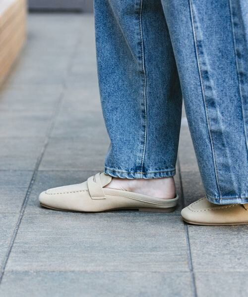 SENSE OF PLACE by URBAN RESEARCH / センスオブプレイス バイ アーバンリサーチ フラットシューズ | スクエアトゥローファーミュール | 詳細12