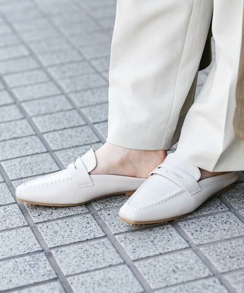 SENSE OF PLACE by URBAN RESEARCH / センスオブプレイス バイ アーバンリサーチ フラットシューズ | スクエアトゥローファーミュール | 詳細20