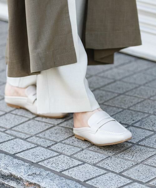 SENSE OF PLACE by URBAN RESEARCH / センスオブプレイス バイ アーバンリサーチ フラットシューズ | スクエアトゥローファーミュール | 詳細22