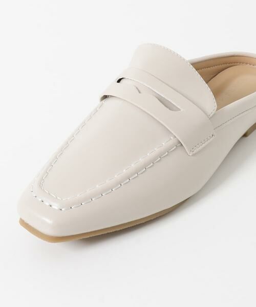 SENSE OF PLACE by URBAN RESEARCH / センスオブプレイス バイ アーバンリサーチ フラットシューズ | スクエアトゥローファーミュール | 詳細27