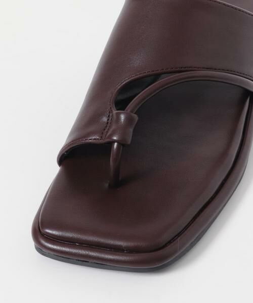 SENSE OF PLACE by URBAN RESEARCH / センスオブプレイス バイ アーバンリサーチ サンダル | スクエアトゥトングサンダル | 詳細2