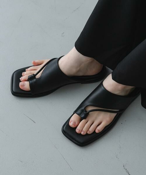 SENSE OF PLACE by URBAN RESEARCH / センスオブプレイス バイ アーバンリサーチ サンダル | スクエアトゥトングサンダル | 詳細3