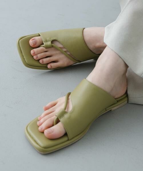 SENSE OF PLACE by URBAN RESEARCH / センスオブプレイス バイ アーバンリサーチ サンダル | スクエアトゥトングサンダル | 詳細17