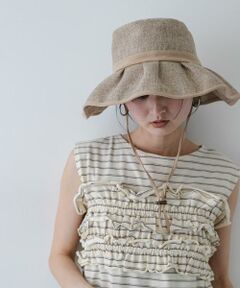 SENSE OF PLACE by URBAN RESEARCH / センスオブプレイス バイ アーバンリサーチ ハット | ジュートライクフリルハット