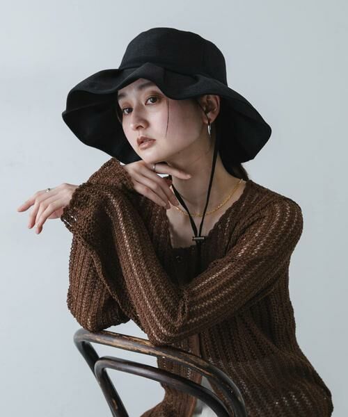 SENSE OF PLACE by URBAN RESEARCH / センスオブプレイス バイ アーバンリサーチ ハット | ジュートライクフリルハット | 詳細1